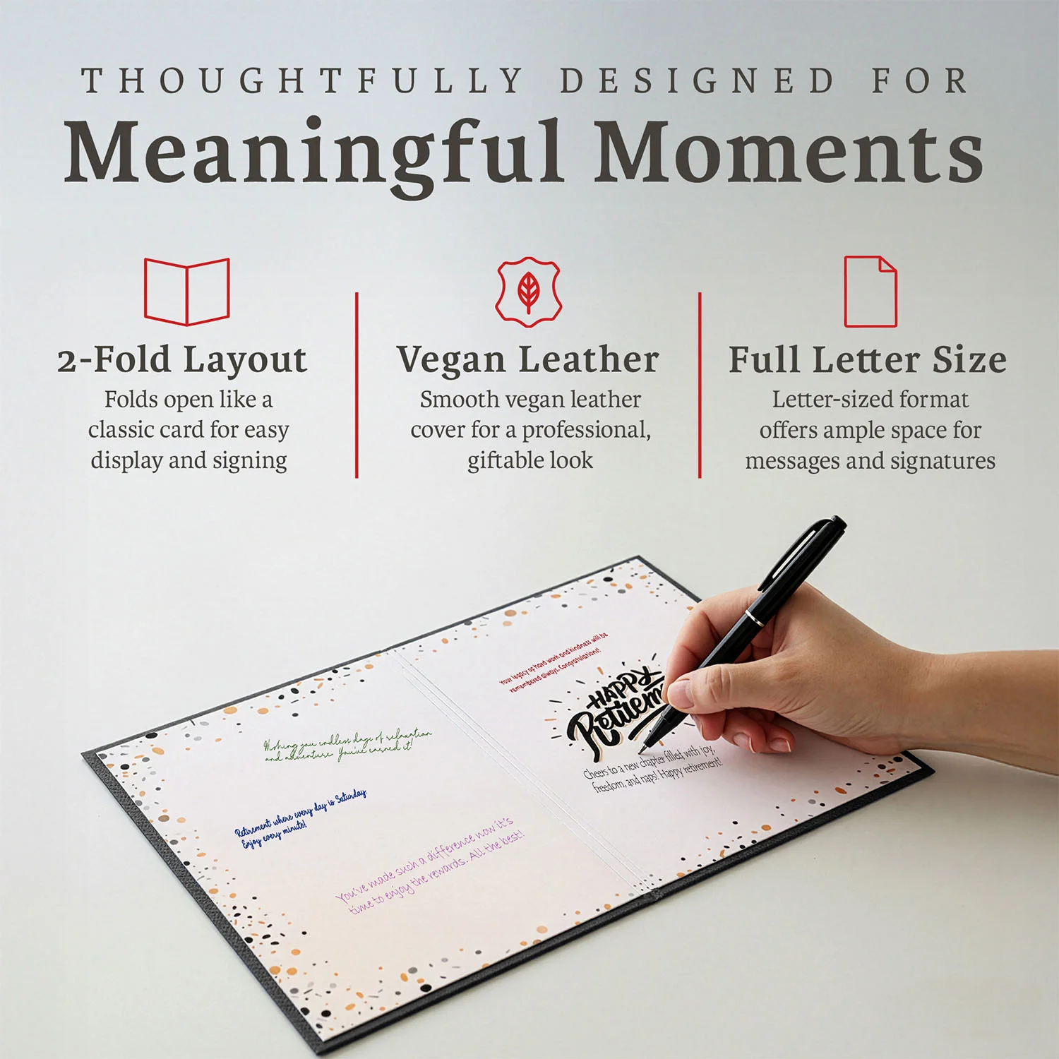 Retirement Guestbook (BLACK)